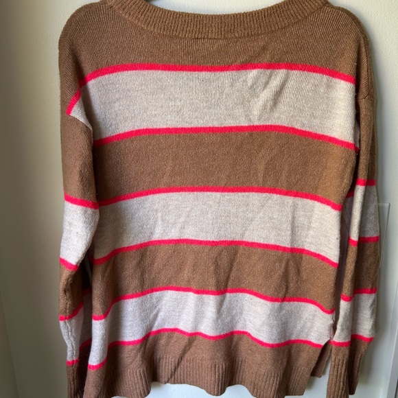 Gap Lightweight striped sweater women’s medium - Picture 6 of 6